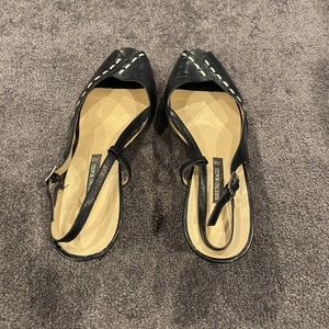 (1) Trendy Pair of Black Bruno Magli Pumps/Heels Women’s Size 8.5